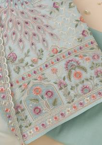 Traje Étnico Pakistaní para Mujer 2026, Salwar Kameez Elegante y Transpirable, con Pedrería de Alta Calidad, 3 Piezas, Servicio OEM - Product Image 2