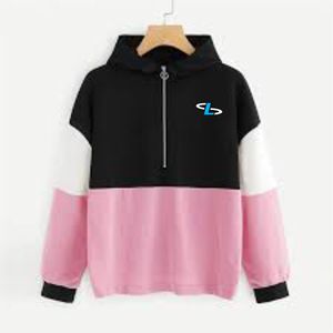 เสื้อฮู้ดผู้หญิงขายดี ผ้าฝ้าย 100% คุณภาพระดับมืออาชีพ ไซส์ใหญ่พิเศษ สำหรับฤดูหนาว คอฮู้ด ปรับแต่งด้านหน้าได้ เป็นมิตรกับสิ่งแวดล้อม - Product Image 1