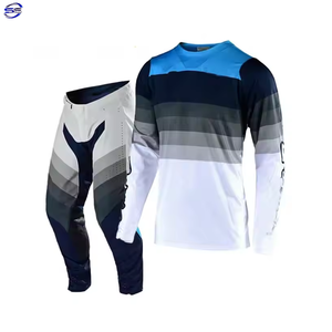 OEM Venta al por mayor Adulto Motocross Gear Set Impermeable y a prueba de viento MX Jersey Pantalones Traje Tallas grandes Hecho en Pakistán - Product Image 1