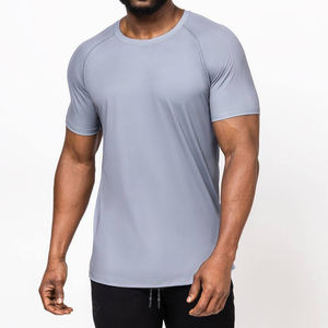 Muscle Men Workout Blank Summer Tee Tights Active Wear Gym shirts Muscle Fitness Men's Gym wear shirts - Product Image 5