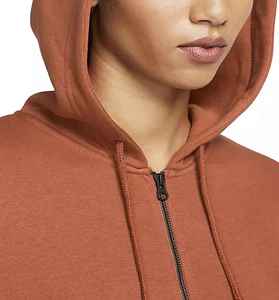 Jersey de mujer informal de manga larga con forro polar Spandex/algodón con capucha de longitud corta otoño calle moda personalizable de punto - Product Image 3