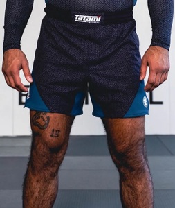 Ropa de artes marciales mixtas con impresión Digital a prueba de encogimiento para adultos, pantalones cortos negros personalizados UFC MMA, Material de secado rápido, patada de sublimación - Product Image 5