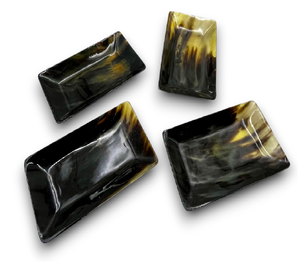 Buffalo Horn Handmade Eco-Friendly Modern Wedding Dessert & <b>Chocolate</b> Serving Tray Decorative Customizable Natural - Product Image 3