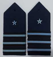 Insigne de patch d'épaulette de planche d'épaule de rangs brodé écologique personnalisé en gros pour chapeaux