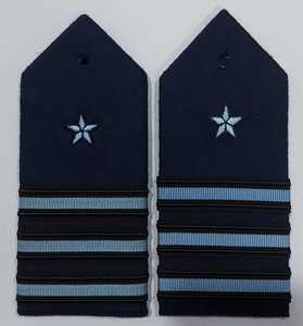 Insignia de parche de Charretera para hombros con filas bordadas ecológicas personalizadas al por mayor para sombreros - Product Image 2