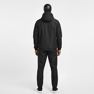 High Quality Eco-Friendly Oversized Streetwear Solid Track <b>Suit</b> Nylon 2 Piece Jogging Sets Reflective Windbreaker <b>Jacket</b> - Product Image 4