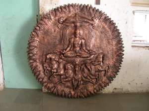 Gimnasio público al aire libre sentado pecho Prensa Equipo de fitness para suministros de jardín - Product Image 3