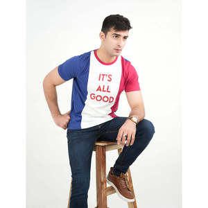 เสื้อยืด TDALAMAH รุ่นพื้นฐาน ผ้าคอตตอนเจอร์ซีย์ 100% คอกลม ทรงเข้ารูป ดีไซน์แห้งเร็ว คุณสมบัติพิเศษ ผ้าเนื้อหนา พิมพ์ลาย - Product Image 1
