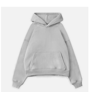 Sweat-shirt unisexe à capuche, lourd, double couche, masque ninja, tissu en molleton français, lavage à l'acide, fermeture éclair intégrale, cagoule - Product Image 6