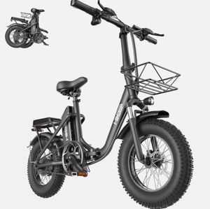 (HY) Hikeep <b>Folding</b> <b>Electric</b> <b>Bike</b> 16 inch 48V 10Ah 750W. - Product Image 4