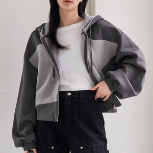 Top 2025 Unique Winter Women Regular Full-Zip Hoodie Manga larga Colección de invierno Training Running Hoodies - Product Image 4