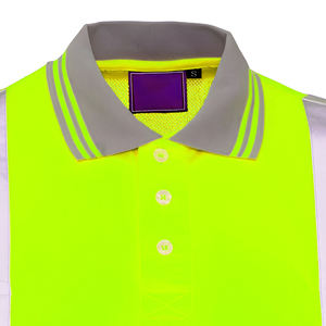 Hi Vis Polo Camisetas Reflectante Seguridad Ropa DE TRABAJO Camisas de construcción Hi Visibility 100% Poliéster Trabajadores Polo Camisas - Product Image 3
