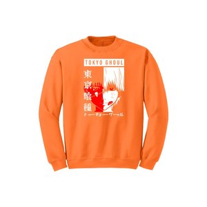 Colección de Anime 100%, sudadera de algodón con estampado de bolsillos para mujer, Polar, informal, de invierno, con cuello redondo, tejido frontal, serigrafía - Product Image 6
