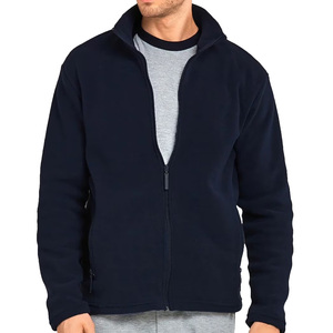Stylish Winter Warm Mens <b>Fleece</b> Zipper <b>Jacket</b> <b>With</b> Soft <b>Lining</b> And High Neck Design Perfect For Outdoor And Daily Wear - Product Image 2