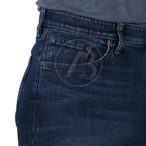 ผู้ผลิตโดยตรง ยี่ห้อ ZAIDI BROTHERS กางเกงยีนส์ขาสั้นผู้ชายแบบลำลอง ติดกระดุมกลาง ระบายอากาศได้ดี น้ำหนักเบา ลายเรียบ - Product Image 5