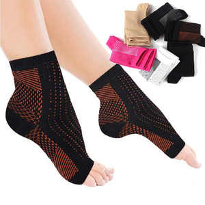 Unisex <b>Ankle</b> <b>Support</b> Sleeve Breathable Spandex Polyester Sport Protection for <b>Ankle</b> Sprain Pull On Design - Product Image 2