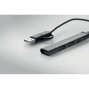 Custom 4-Port <b>USB</b> <b>Hub</b> Promotional Gadgets for Current Product Line - Product Image 2