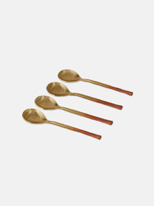 Cuchara de oro de metal más vendida para el restaurante casero de la boda en el precio bajo de la India - Product Image 4