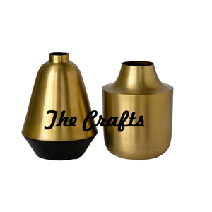 Extremely Good Design <b>Flowers</b> <b>Vase</b> In Aluminium Silver And <b>Black</b> Color Artificial <b>Flowers</b> <b>Vase</b> For Home Decor Accessories - Product Image 6