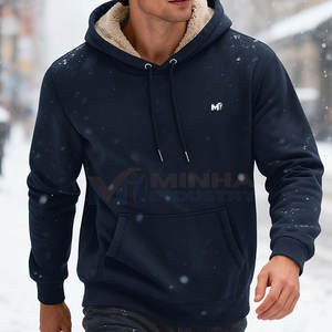 Sweat-shirts pour hommes en coton mélangé, service OEM, best-sellers, prix de gros, sweat-shirts pour hommes 100% coton - Product Image 2