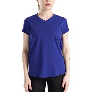 Chemises, hauts et t-shirts pour femmes en coton 100% respirant, t-shirts décontractés pour filles, t-shirts surdimensionnés pour femmes, fabrication OEM - Product Image 1