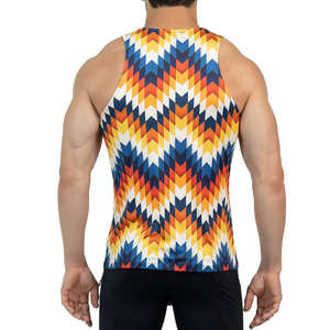 Wholesale Custom Made Knitted Casual <b>Men's</b> Tank Tops-Breathable Quick Dry Workout Gym Apparel for Adults - Product Image 5