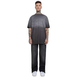 T-shirt personnalisé pour homme en coton 100% tricoté de haute qualité, coupe classique, col rond, style décontracté, anti-boulochage - Product Image 5