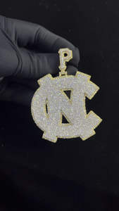 Colgante Hip Hop de Moissanita Plateada de la Mejor Calidad, Corte Brillante, Alta Dureza, Resistente a los Arañazos, Joyería Urbana de Lujo para Hombre - Product Image 4