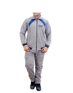 Tracksuits And Hoodie Set Jogger Light Grey Cotton <b>Jogging</b> <b>Suits</b> Track Sweat <b>Suits</b> Custom Tracksuits unisex soccer training set - Product Image 2