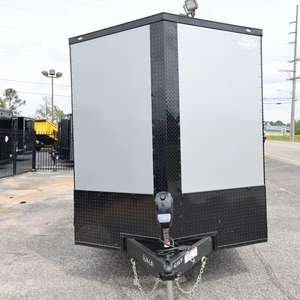 Good Price High Quality Trailers / Rock Solid 7x16TA Enclosed Trailer Extra Height Cargo / Enclosed Trailers - Product Image 1