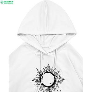Nouveaux sweats à capuche unisexes tendance, fabriqués en usine (OEM), 100 % coton molletonné/éponge française, écologiques, confortables pour l'hiver - Product Image 3
