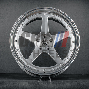 Rines GPW de 17-22 Pulgadas, 6061-T6, Forjados en 2 Piezas, Personalizados 5x114.3, Diseño Cóncavo para Mustang, Corvette, Camaro, <span class=keywords><strong>GT</strong></span>-R - Product Image 2