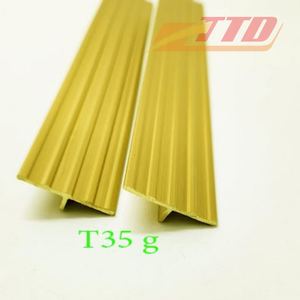 แผ่นทองเหลืองร่องขนาดใหญ่: กันลื่นในอุดมคติสำหรับเพิ่มความปลอดภัยบนบันไดหินขัดและพื้นหินขัด - Product Image 2