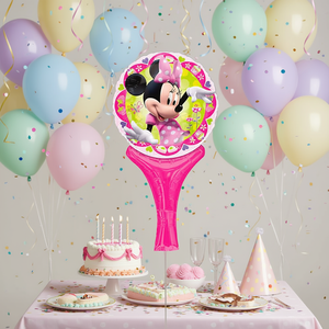 Globo de Aluminio de Minnie Mouse 15X30Cm Decoración para Fiestas Paquete de 2 Piezas - Product Image 3