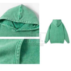 Meilleur matériau fabriqué Nouveau tendance Sweats à capuche délavés à l'acide pour hommes Basics Cotton Blended Men's Acid Wash Hoodies - Product Image 3