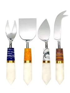 Herramienta de corte de pastel de Pizza chapada en oro, pala de espátula, cuchillo de pastel de boda de acero inoxidable y juego de servidor único - Product Image 6