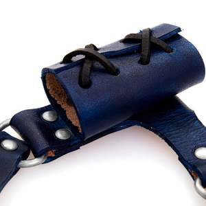 100% grenouille épée en cuir de renaissance gaucher faite à la main de couleur bleue en cuir véritable meilleure vente grenouille épée médiévale - Product Image 5