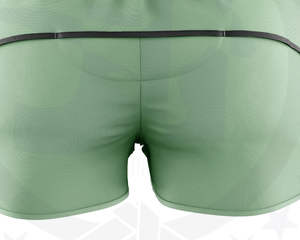 Design personnalisé Satin Kick Boxing Muay Thai Shorts dégradé de couleur imprimé Hot Shorts avec fermeture élastique à la taille moyenne Style décontracté - Product Image 5