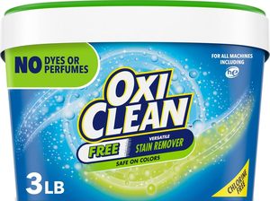 OxiClean Free Poudre Détachante Polyvalente 3 lb 101+ Usages Domestiques Booster de Lessive Nettoyant Multi-Surfaces Sans Danger pour les Couleurs Sans Chlore - Product Image 4