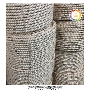 Corde de coco torsadée en fibres de noix de coco naturelles biodégradables solides et idéales pour l'exportation et la vente en gros - Product Image 2