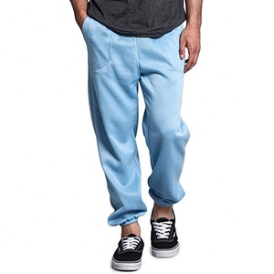Mens 100% Cotton Mid Waist <b>Drawstring</b> Jogger Pants with Pocket Chenille Embroidery logo Cotton Polyester Loose Fit <b>Trousers</b> - Product Image 5
