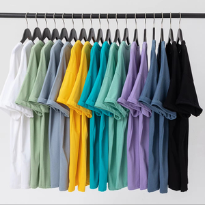 T-shirts unisexes en coton peigné de couleur pastel pour l'été, 240 g/m², jersey uni pour hommes, tailles XS-5XL - Product Image 1