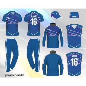 Nuevo diseño de uniforme de cricket conjunto cuello Jersey camiseta pantalones con tamaño personalizado Logo nombre del equipo disponible - Product Image 1