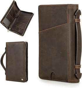 Pochette en cuir élégante à faible coût de haute qualité Design sculpté en cuir naturel de qualité supérieure Look classique pour les cadeaux de dîners - Product Image 6