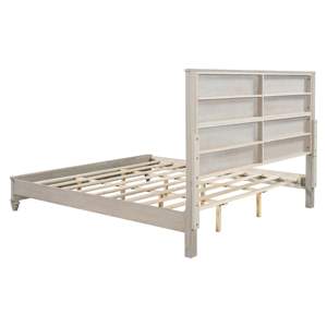 Custom <b>King</b> <b>Size</b> <b>Bed</b> - Strong <b>Wooden</b> Frame with Modern Design, Ideal for Adult Bedrooms, Guest Rooms - Product Image 4