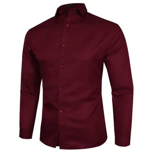 Chemise de travail ignifuge à manches longues, douce, unisexe, coupe ample, col rond, impression de logo personnalisée, coton/polyester de bonne qualité - Product Image 4
