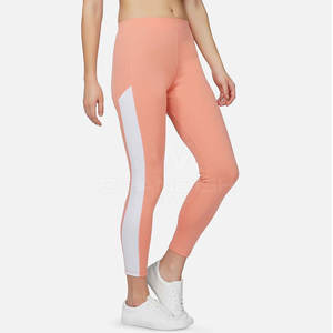 เลกกิ้งโยคะเอวยางยืดสำหรับผู้หญิงกางเกงเลกกิ้งเล่นโยคะแห้งเร็วดีไซน์ใหม่ - Product Image 1