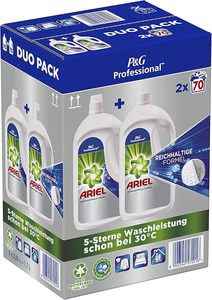 Détergent liquide jetable Ariel Professional pour la cuisine et la salle de bain 3,85 L - 2 x 70 lavages - Product Image 5