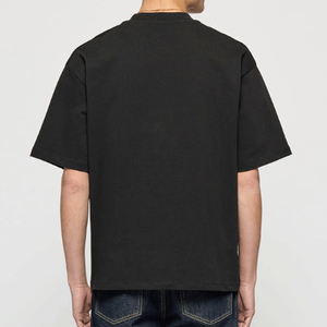 Camiseta de Hombre de Alta Calidad, Corte Regular, Hombros Caídos, 100% Algodón, Ecológica, Transpirable, de Secado Rápido, Estampada con Serigrafía - Product Image 6