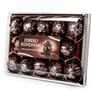 Ferrerro Rondnoirr T8 <b>Gift</b> Boxes 8 Pieces 75g In 48 Count Display Cartons For <b>Gift</b> Shop And Specialty Candy Wholesale Supply - Product Image 1